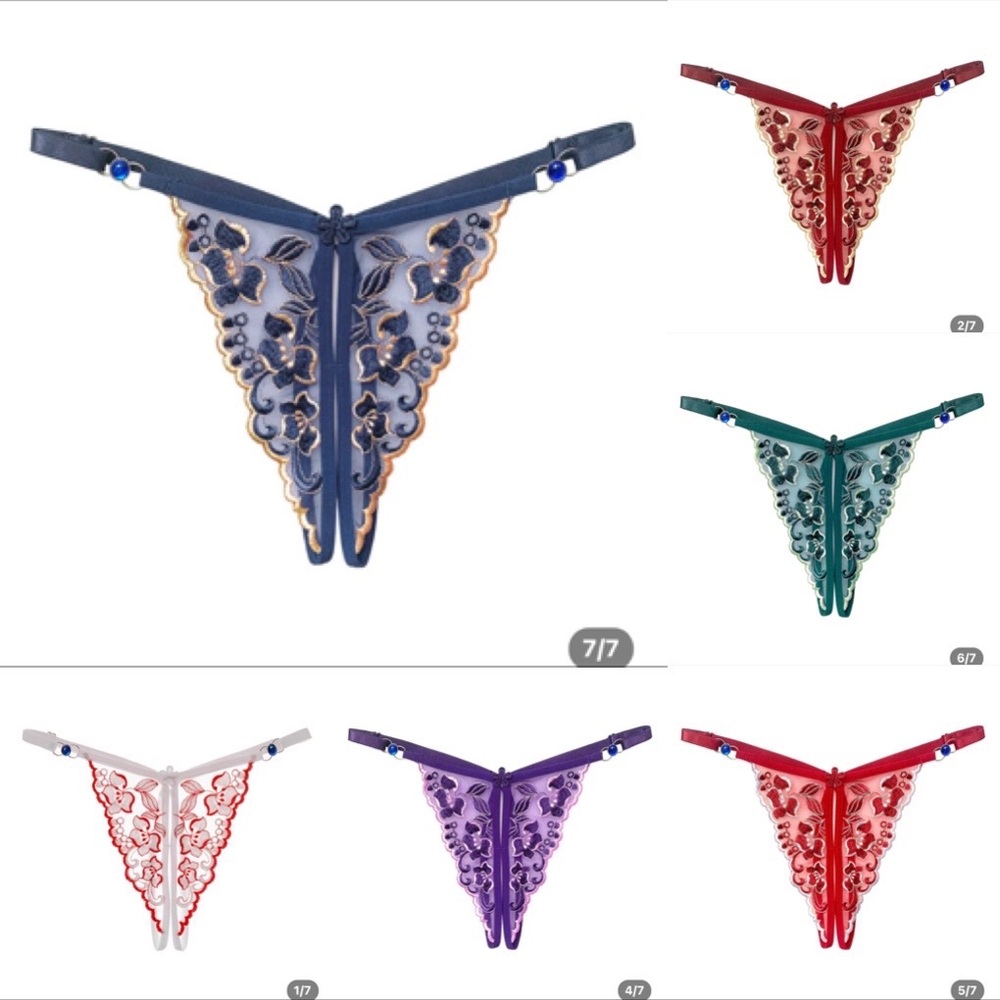 7 Brand New Lace Panties  Never Used Brand New